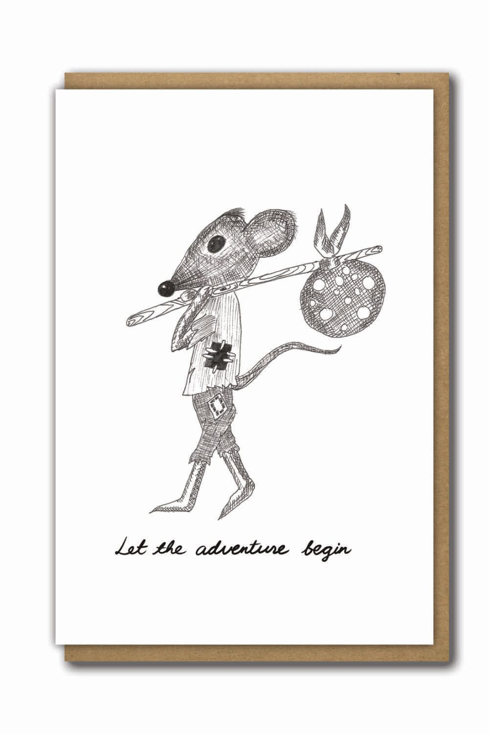 Greeting Cards Mouse Adventure
