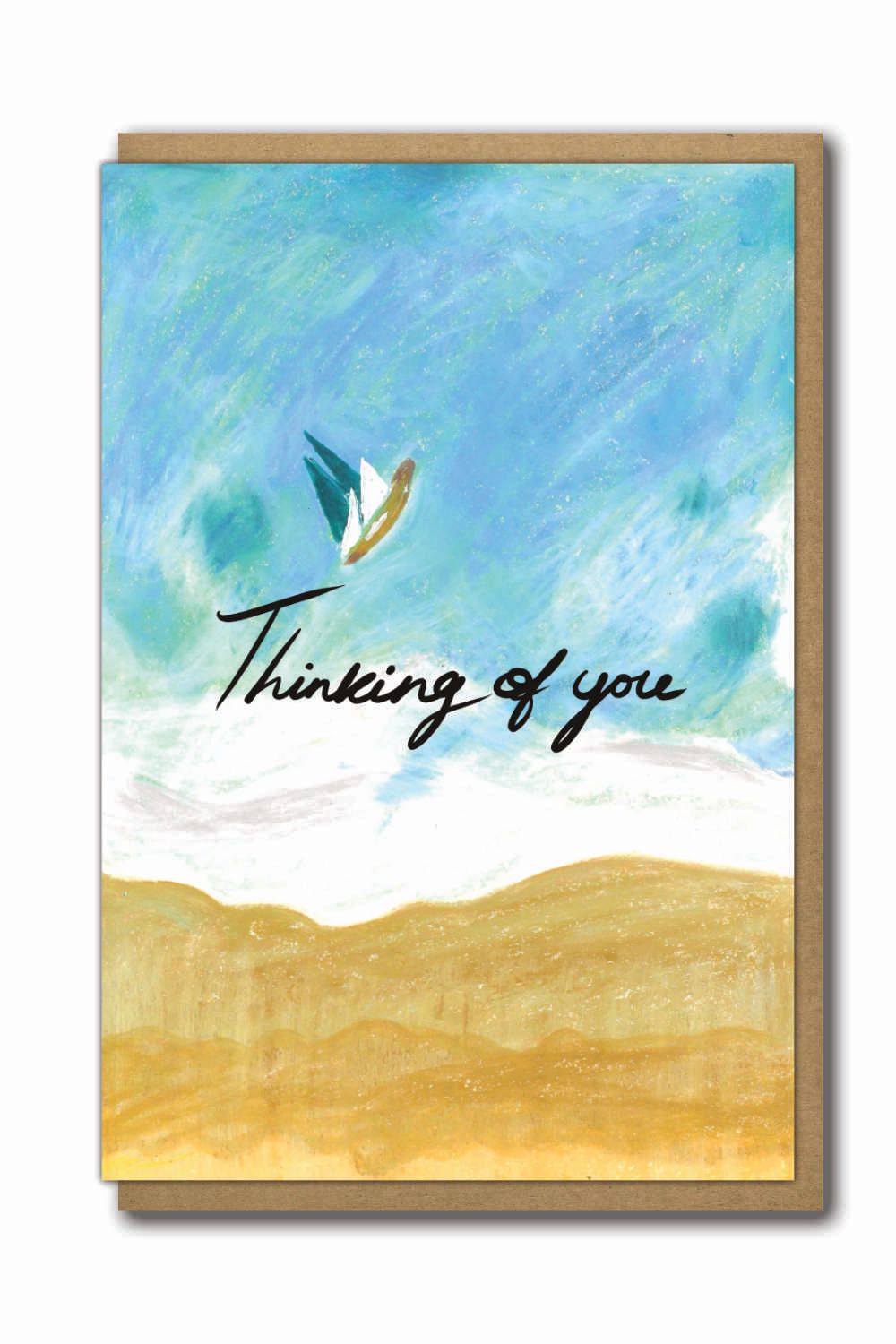 Greeting Cards Thinking of You Yacht