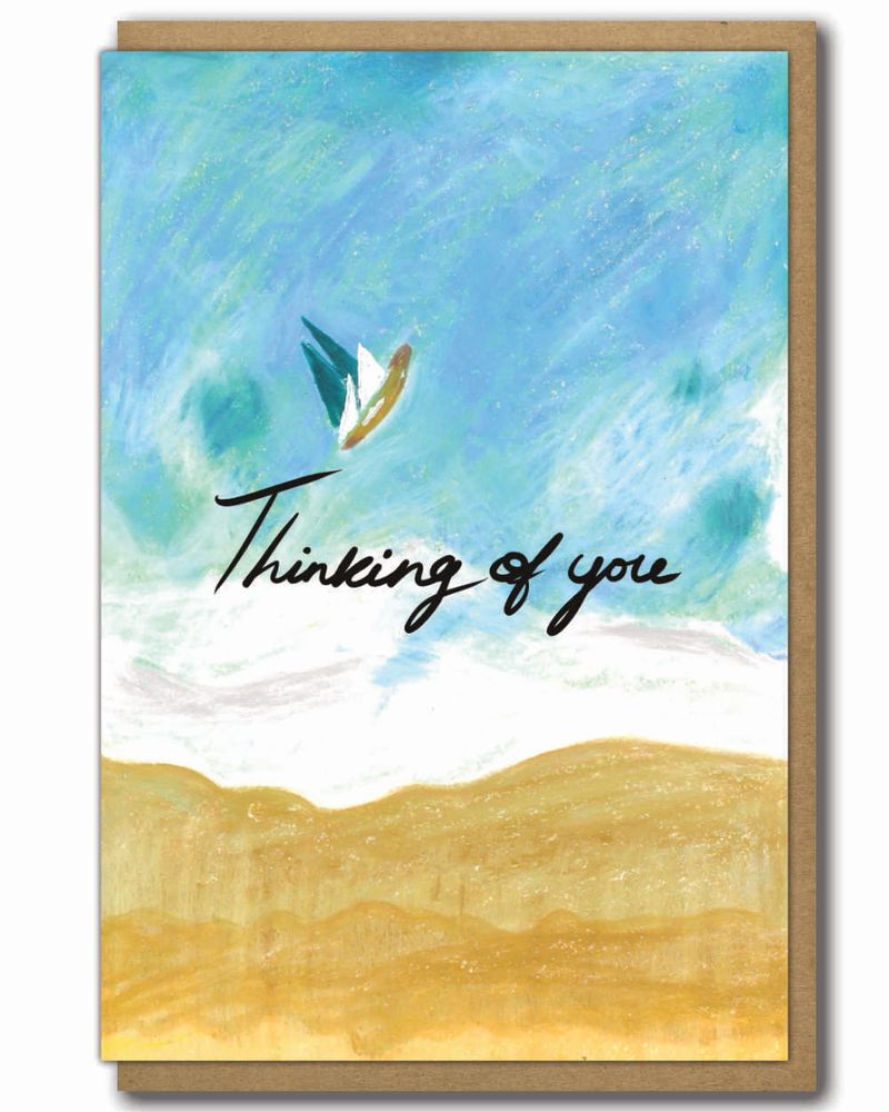 Greeting Cards Thinking of You Yacht