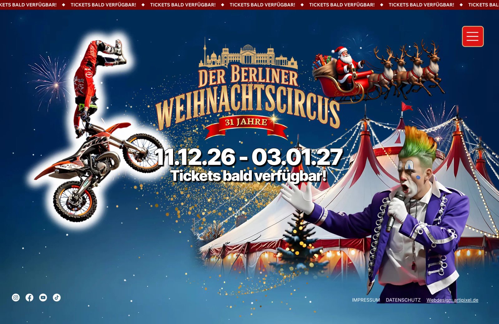 Der Berliner Weihnachtscircus