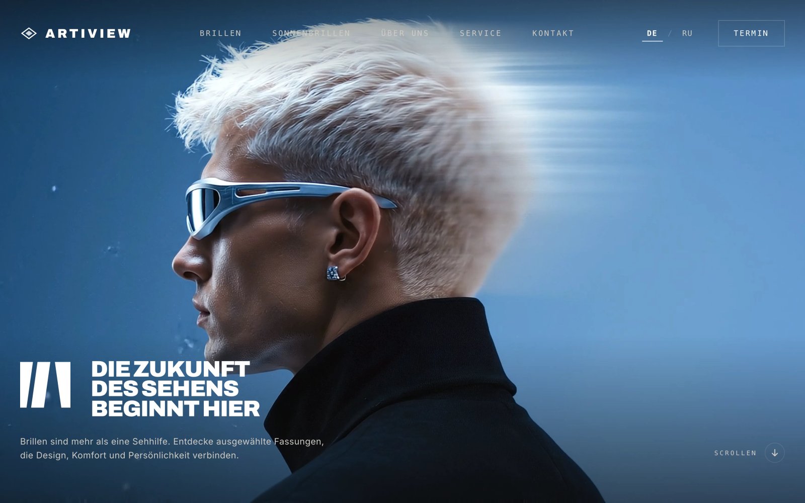 VisionAir – Futuristische Designbrillen