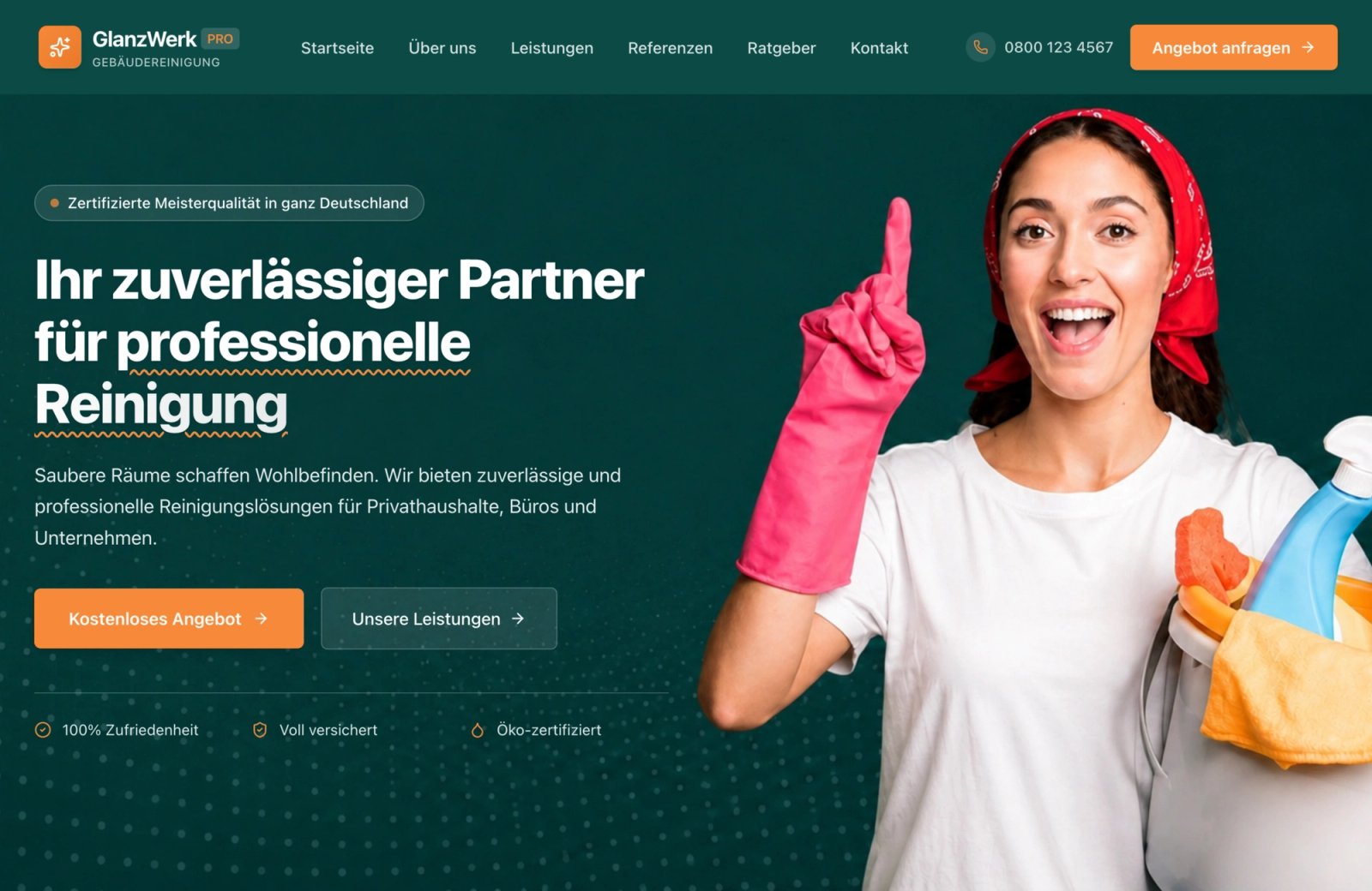 GlanzWerk PRO – Клининг зданий