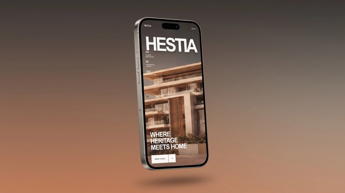 Hestia – Private Residences Mobile Ansicht