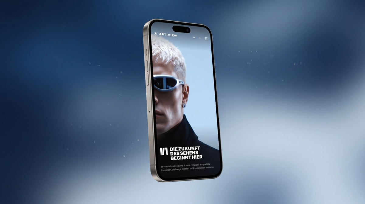 VisionAir – Futuristische Designbrillen Mobile Ansicht