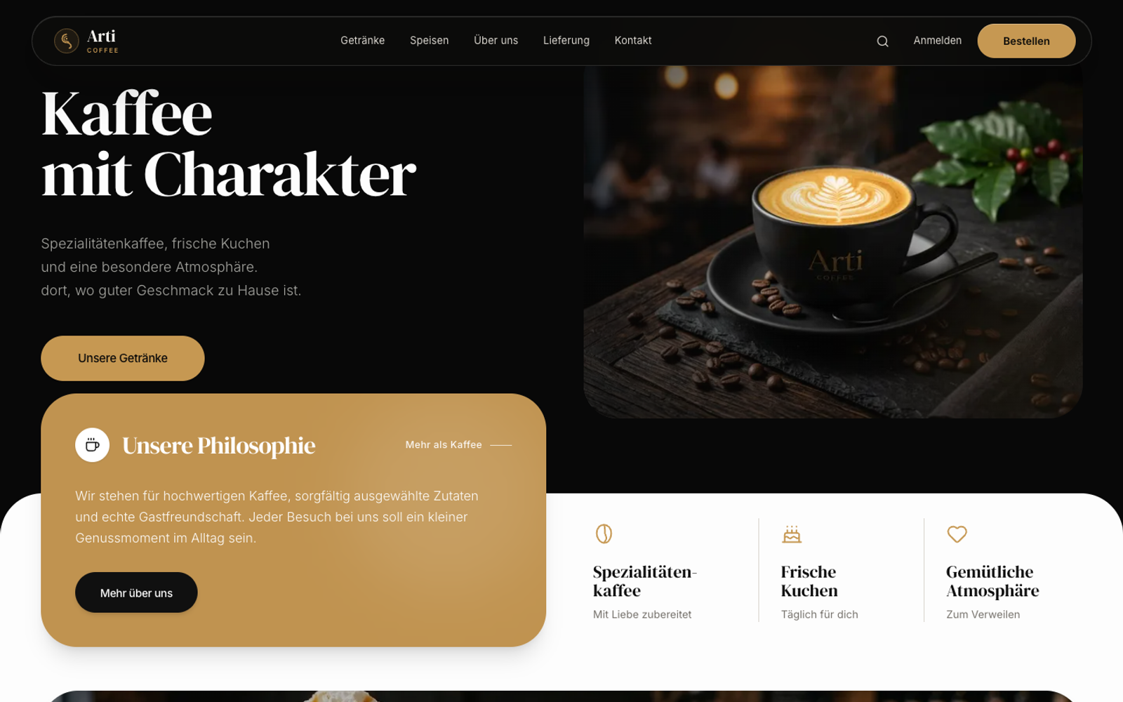 Arti Coffee – Kaffee mit Charakter
