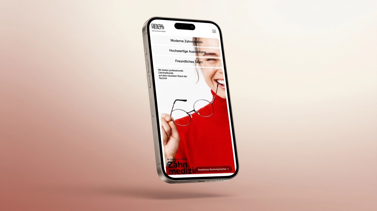Dental Health Berlin – Moderne Zahnarztpraxis Mobile Ansicht