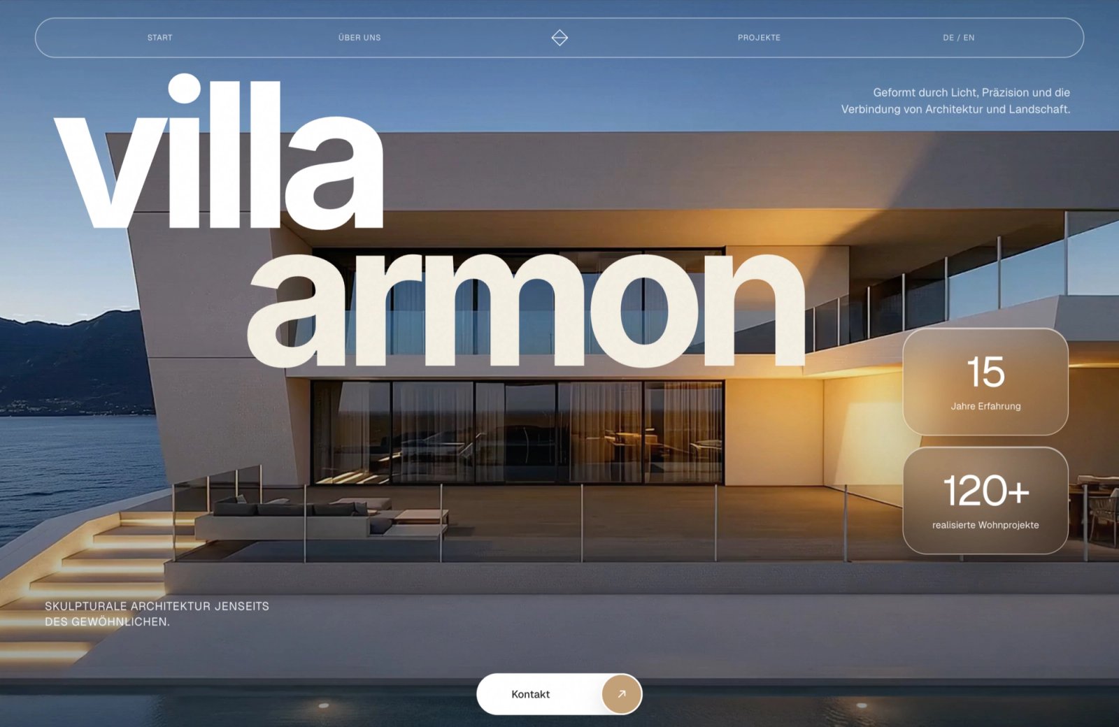 Villa Armon – Скульптурная архитектура