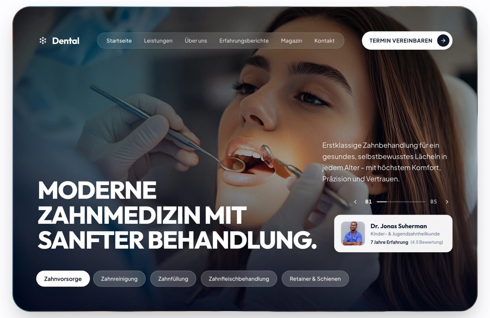 Dental – Современная стоматология и бережный уход