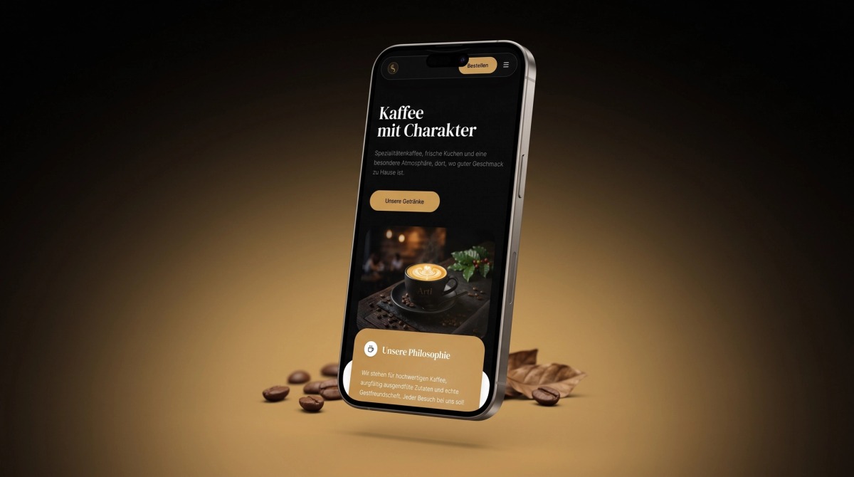 Arti Coffee — Кофе с характером Mobile Ansicht