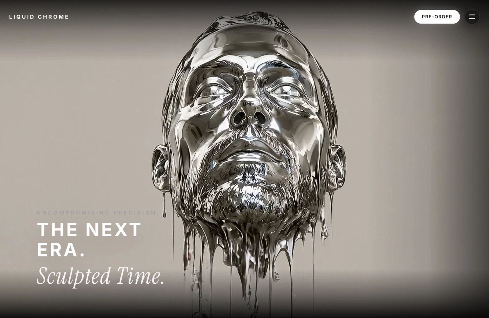 Liquid Chrome – Кинетическая 3D-витрина