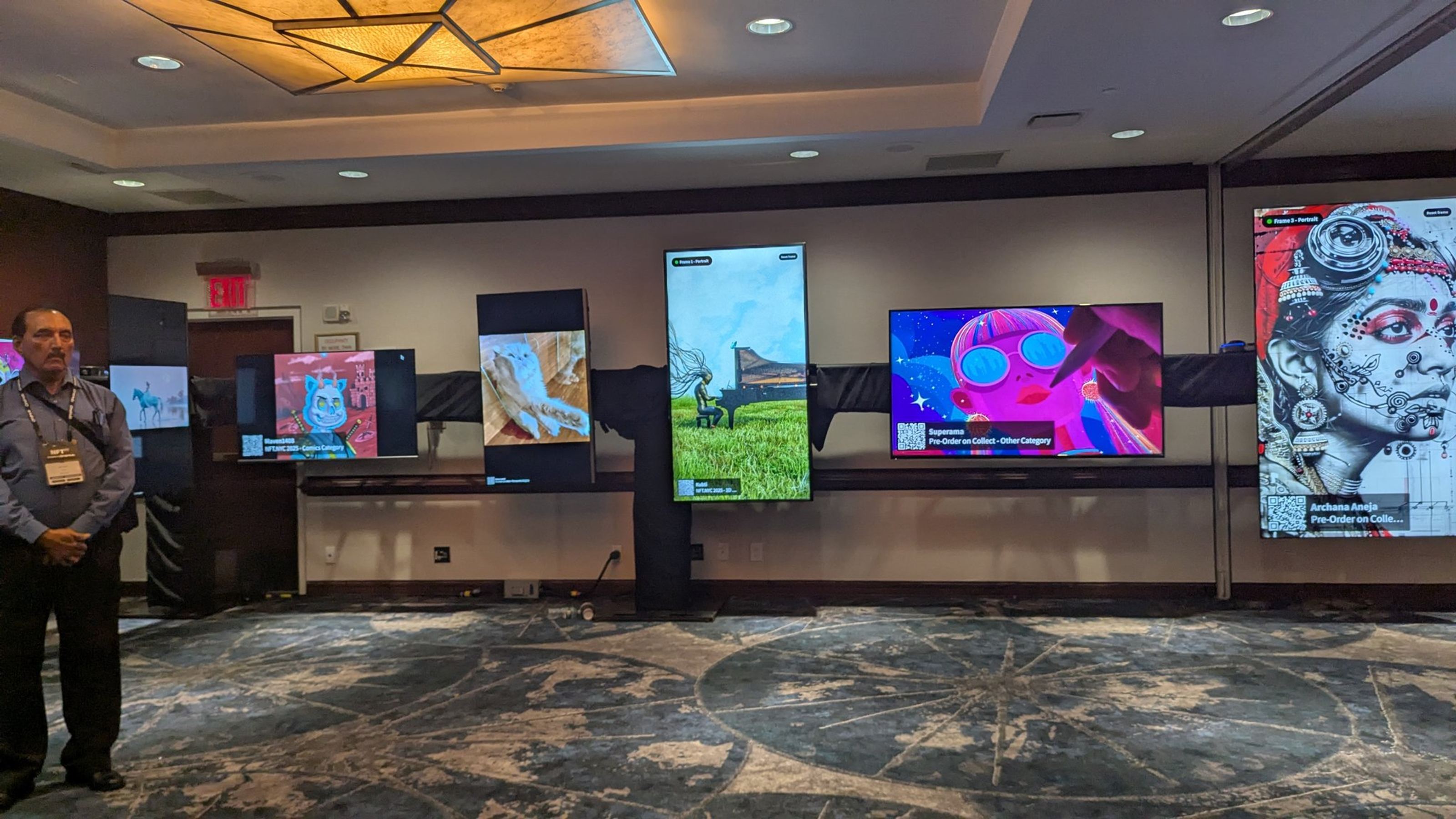 NFT NYC 2025 exhibition view 1