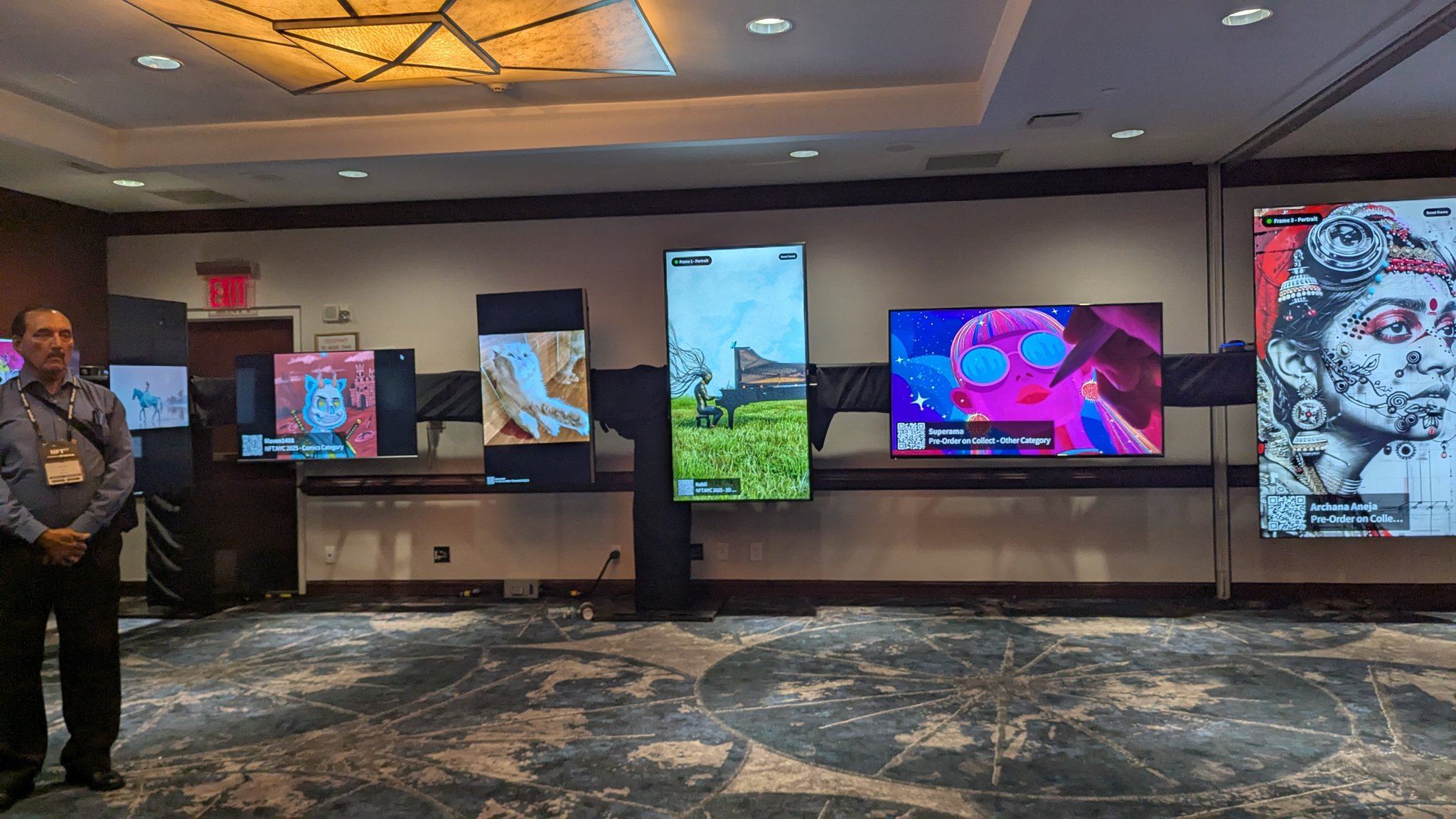 NFT NYC 2025 exhibition view 1