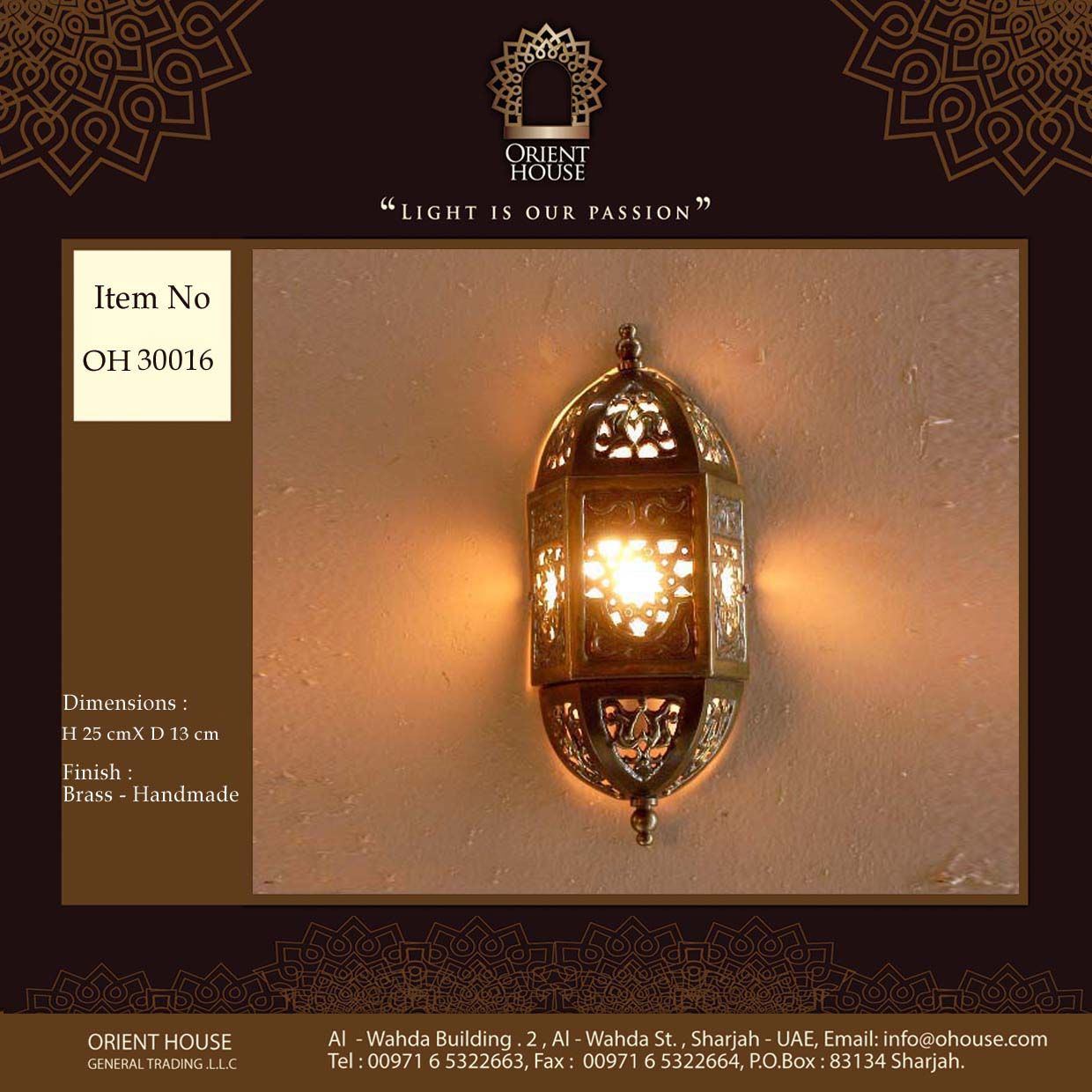 Oriental Wall Lights