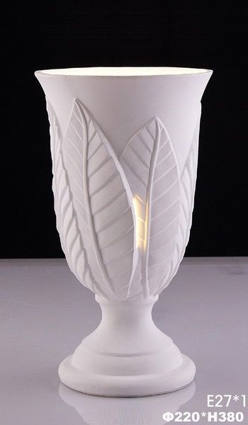 Plaster Table & Floor Lamps