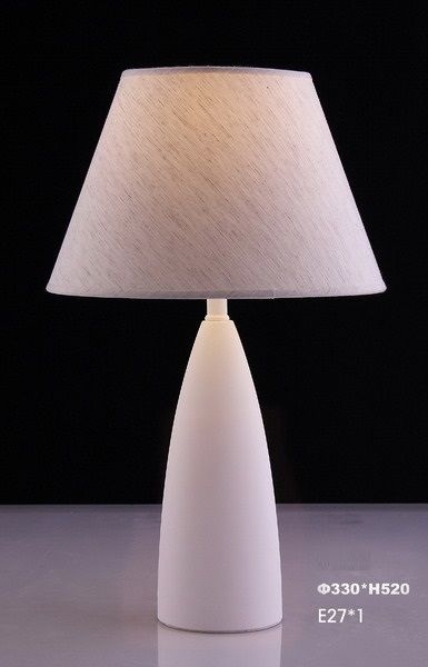 Plaster Table & Floor Lamps