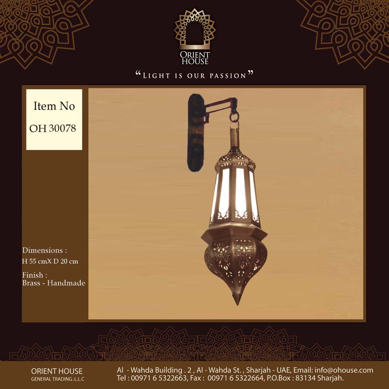 Oriental Wall Lights