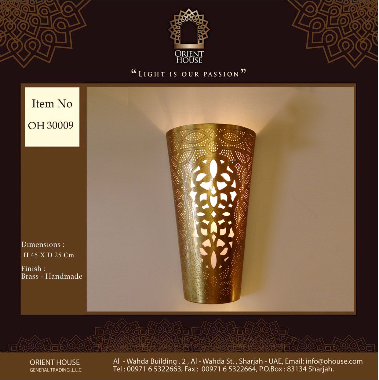 Oriental Wall Lights
