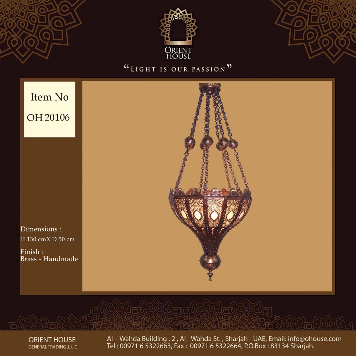 Oriental Chandeliers