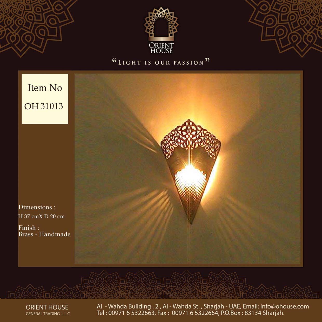 Oriental Wall Lights