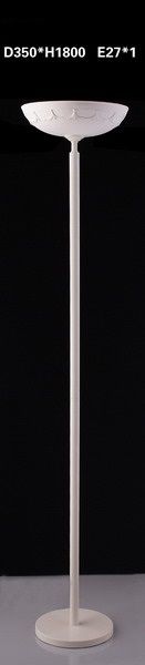 Plaster Table & Floor Lamps