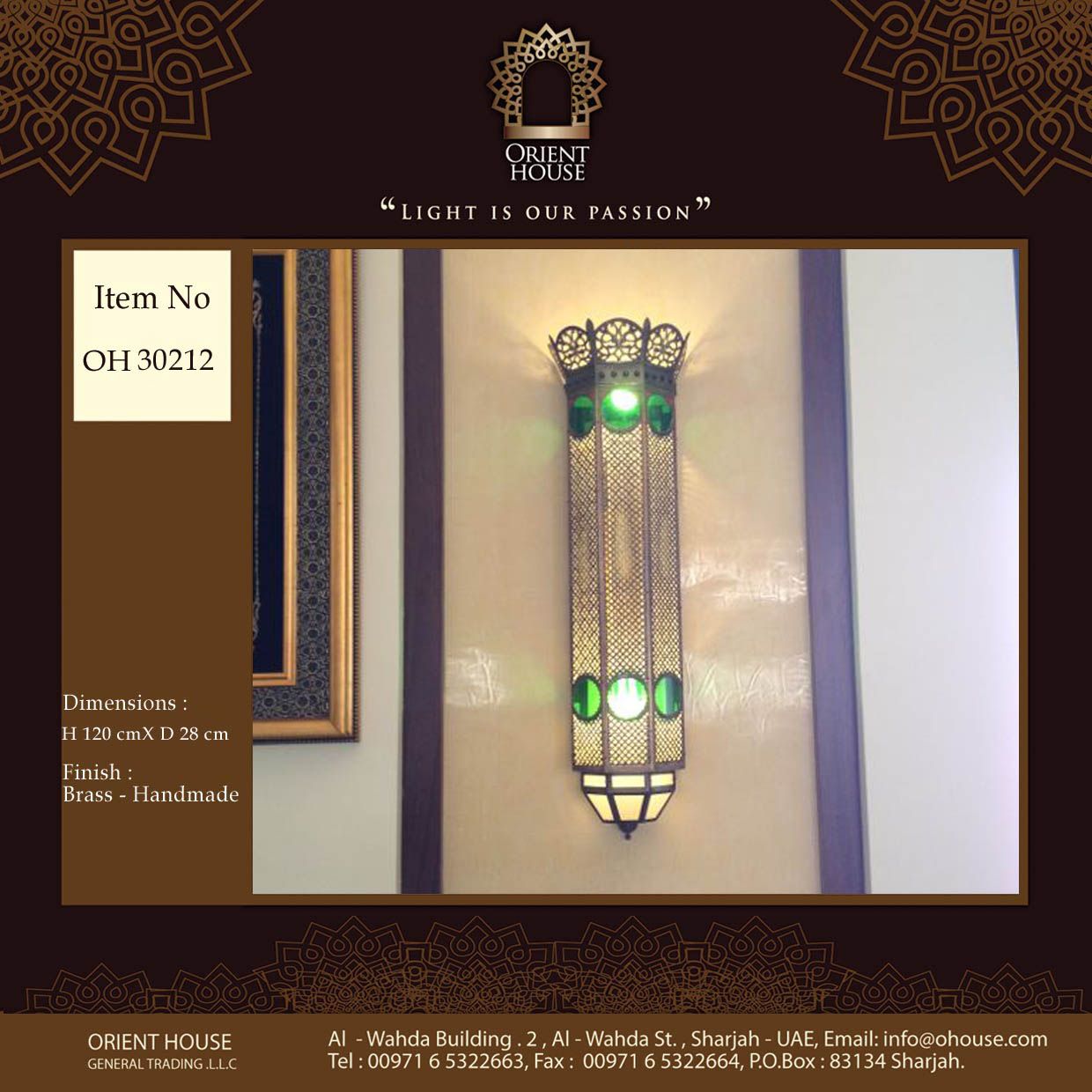 Oriental Wall Lights