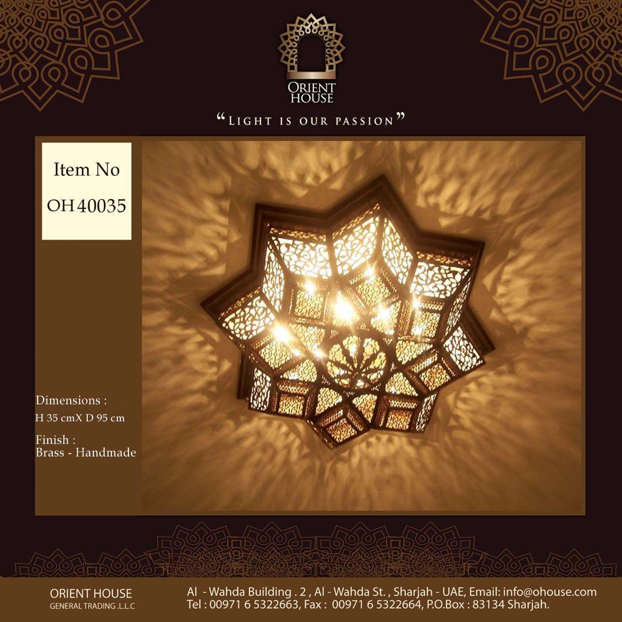 Oriental Ceiling Lights