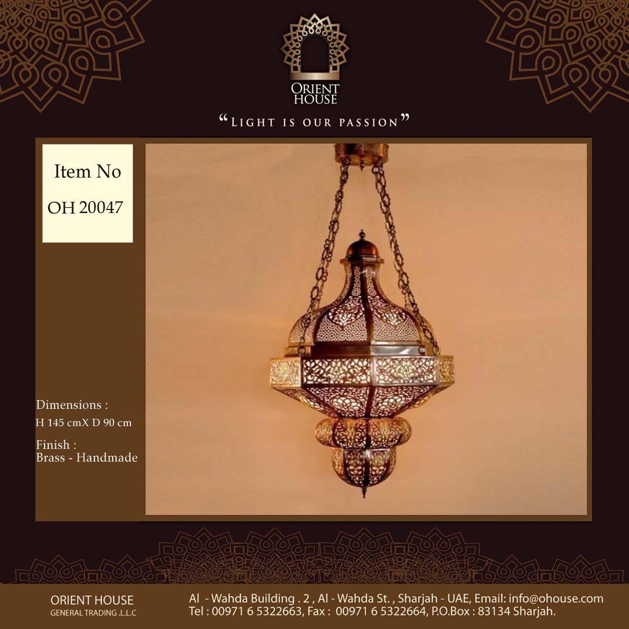 Oriental Chandeliers