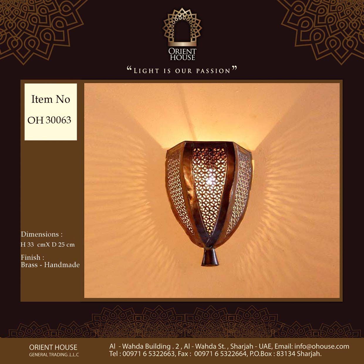 Oriental Wall Lights