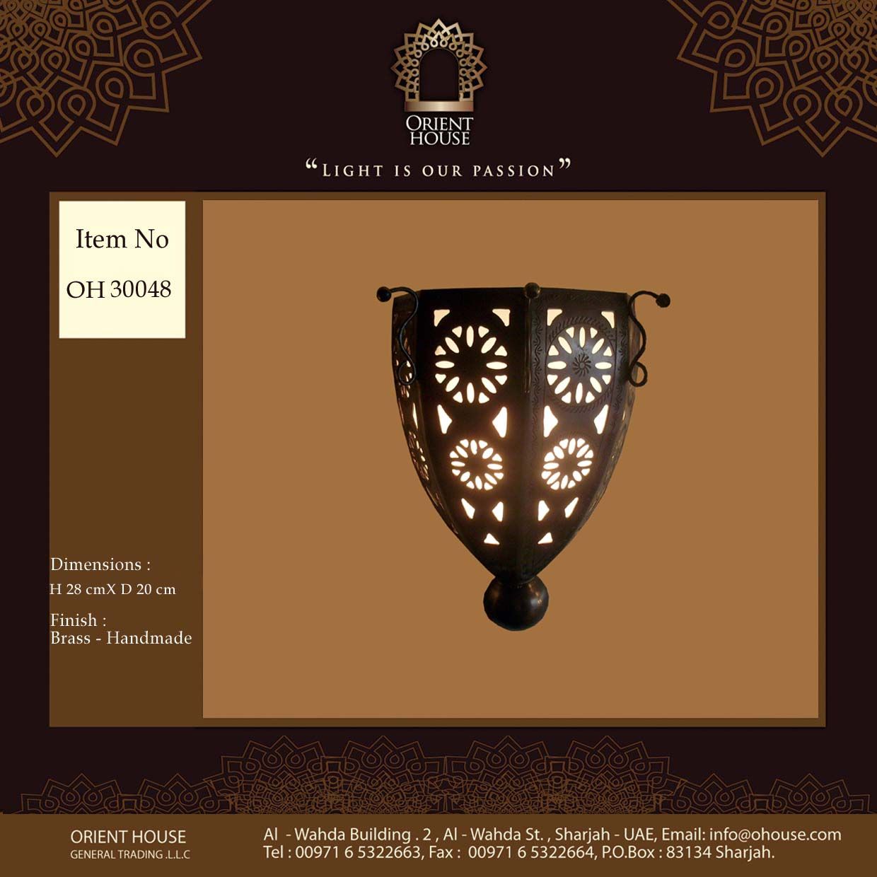 Oriental Wall Lights