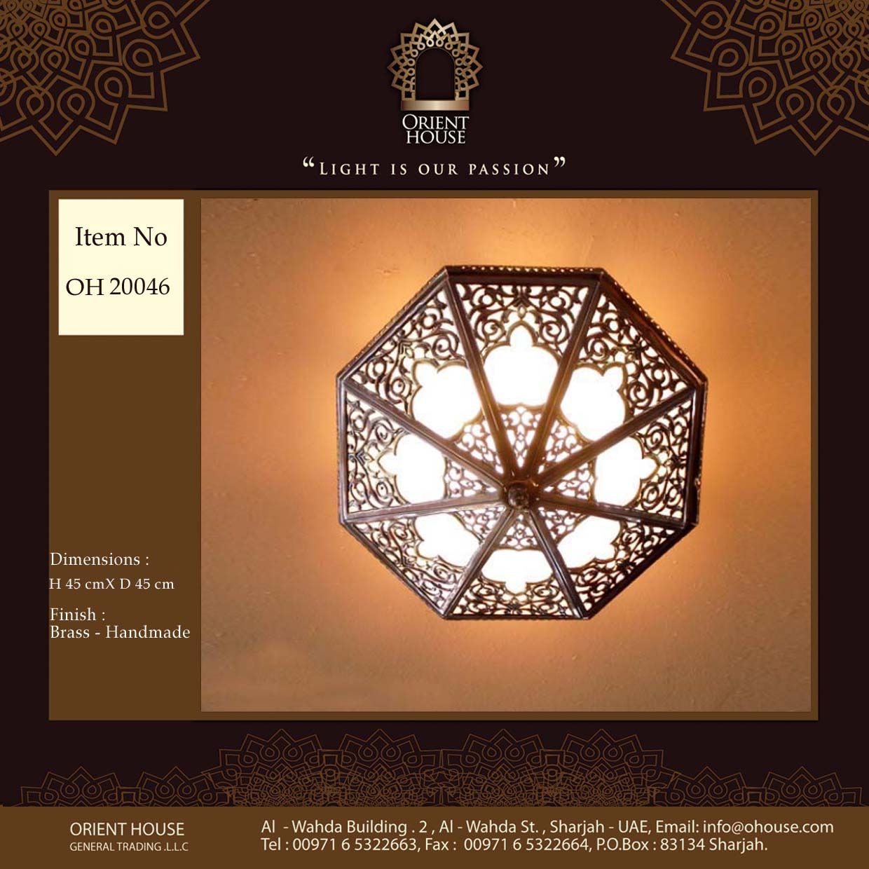 Oriental Ceiling Lights