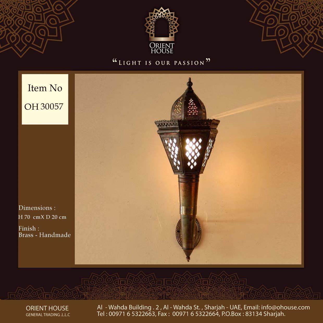 Oriental Wall Lights