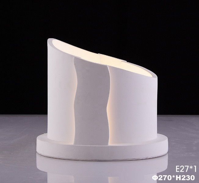 Plaster Table & Floor Lamps