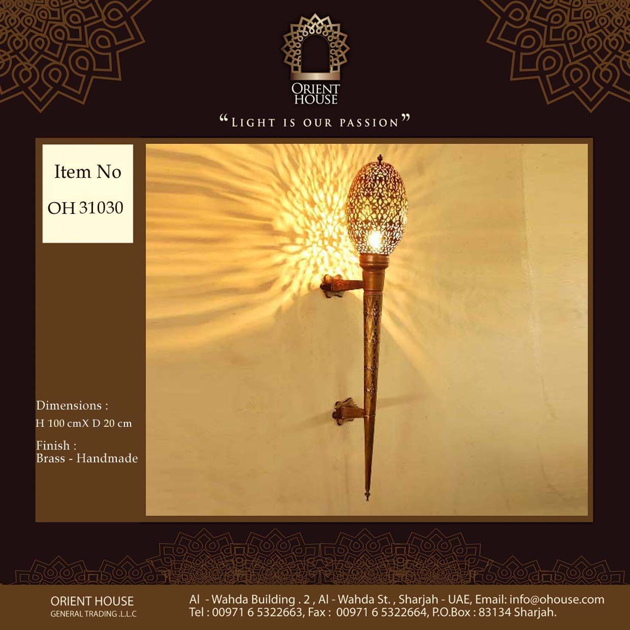 Oriental Wall Lights