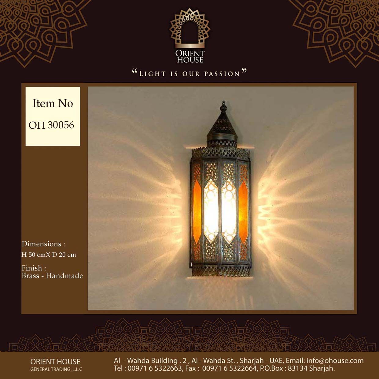 Oriental Wall Lights