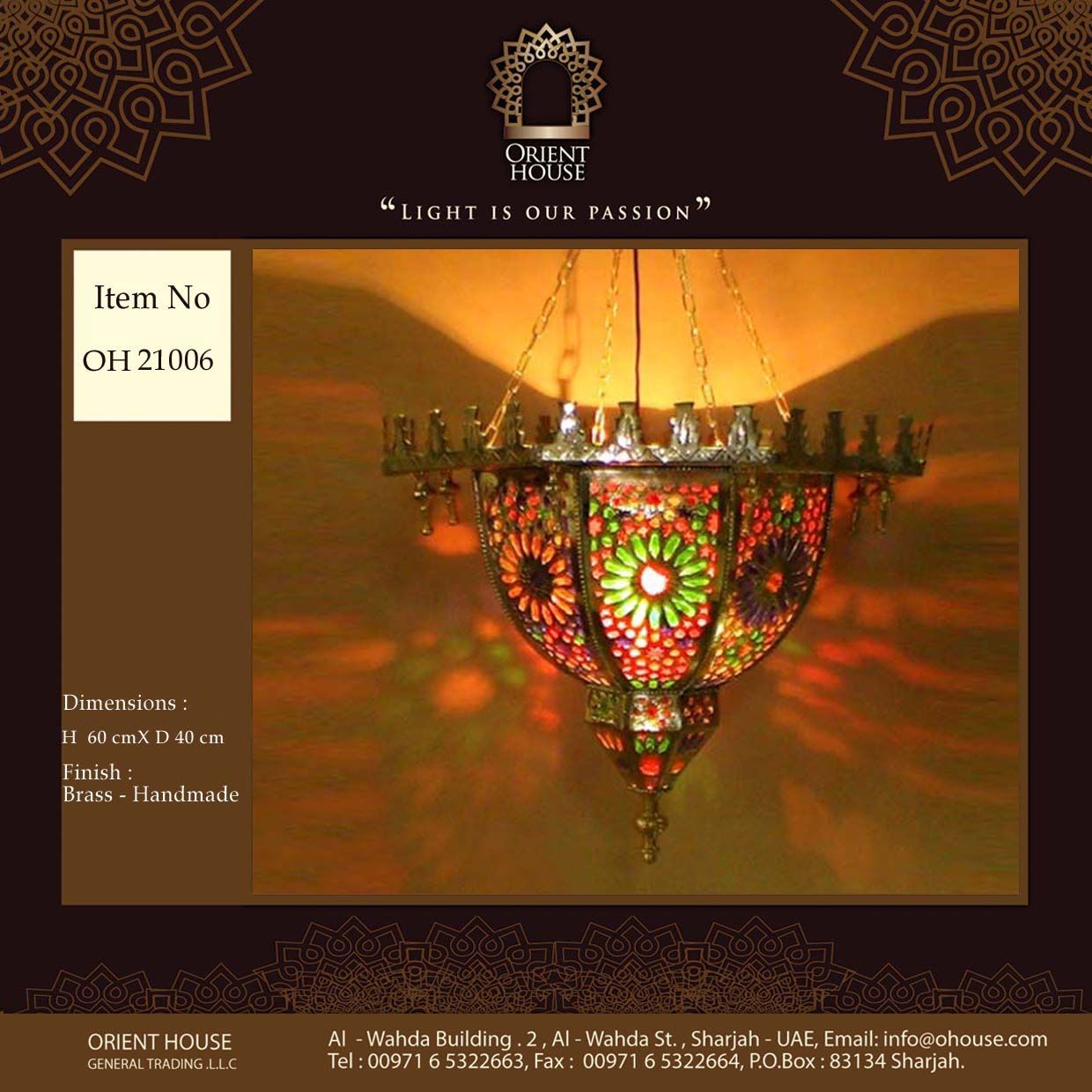 Oriental Chandeliers