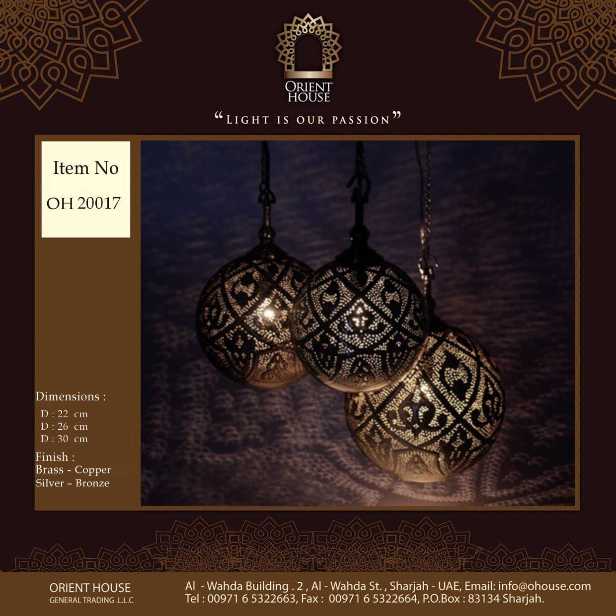 Oriental Chandeliers