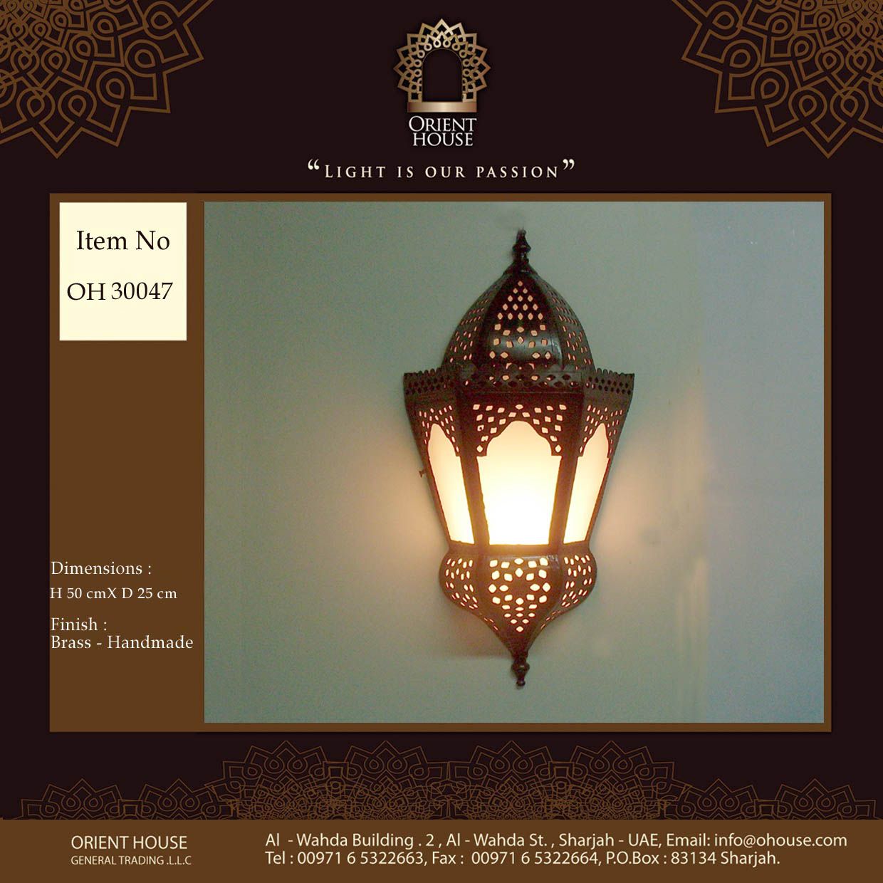 Oriental Wall Lights