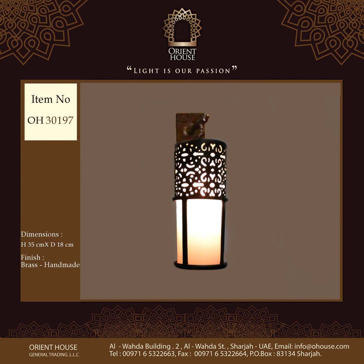 Oriental Wall Lights