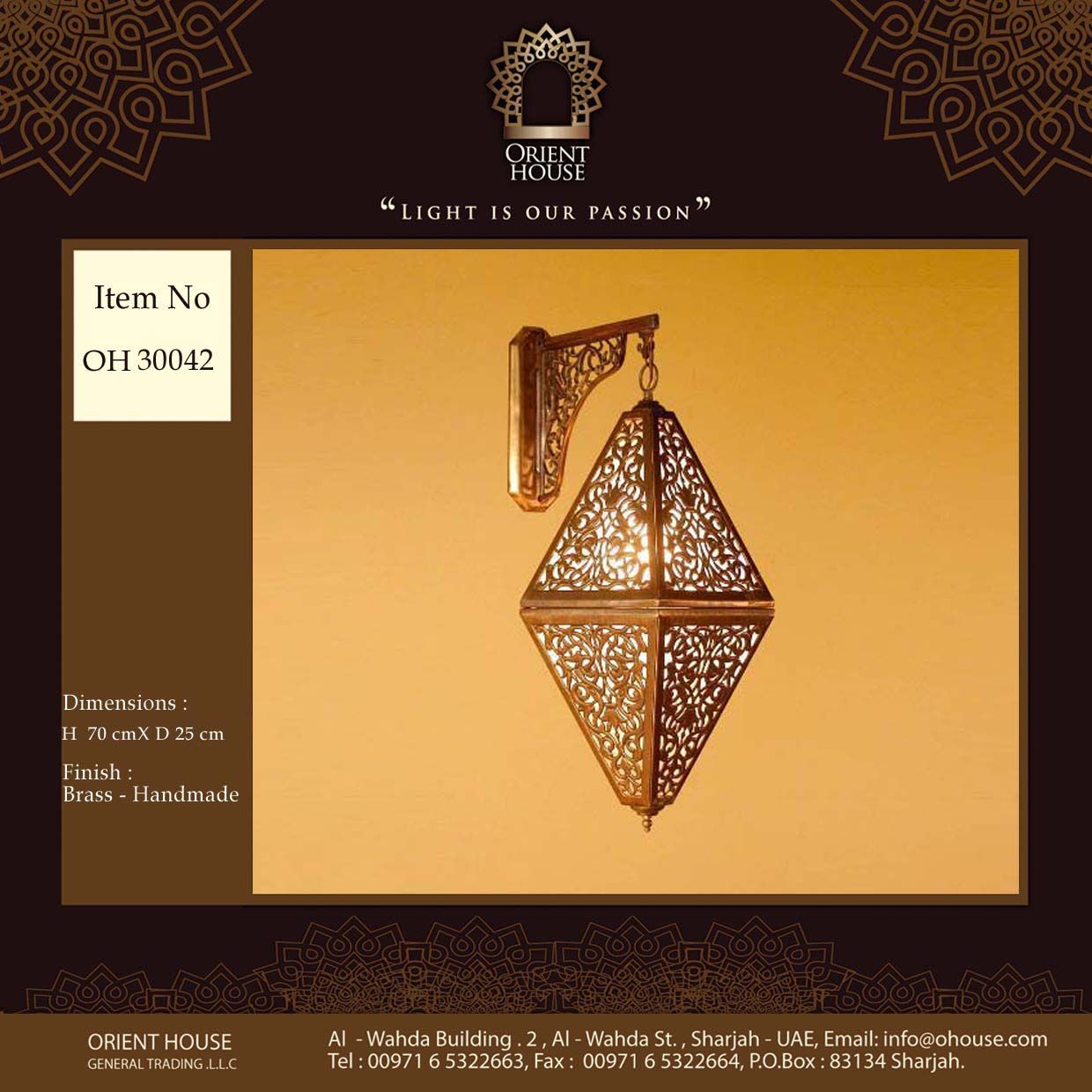 Oriental Wall Lights