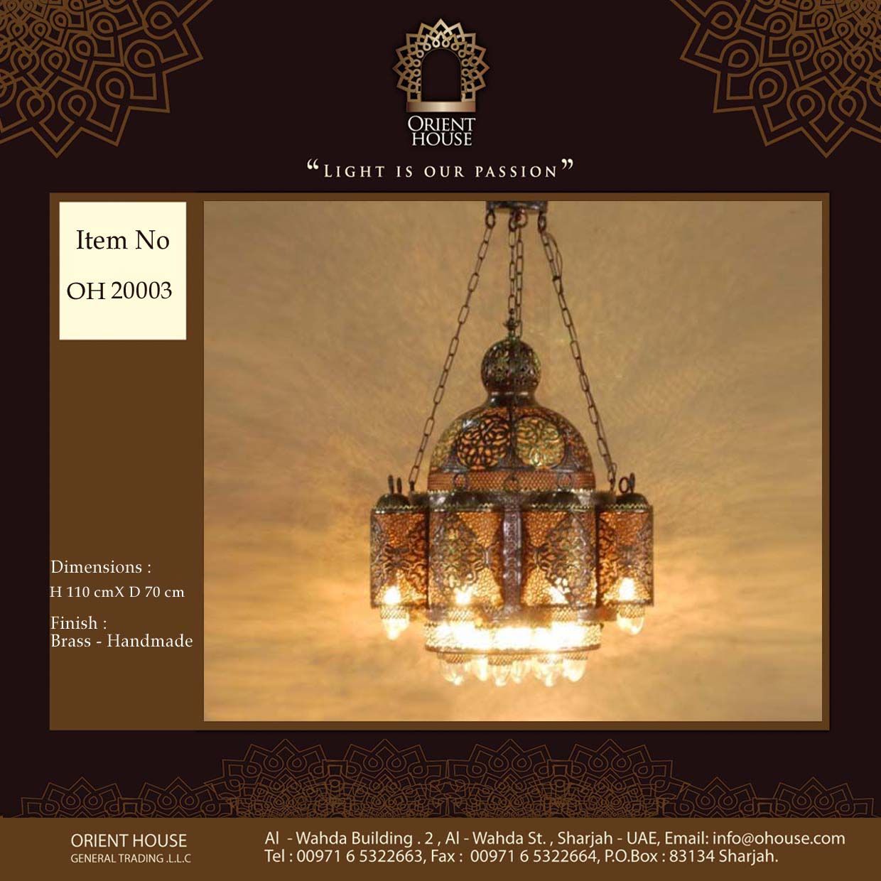 Oriental Chandeliers