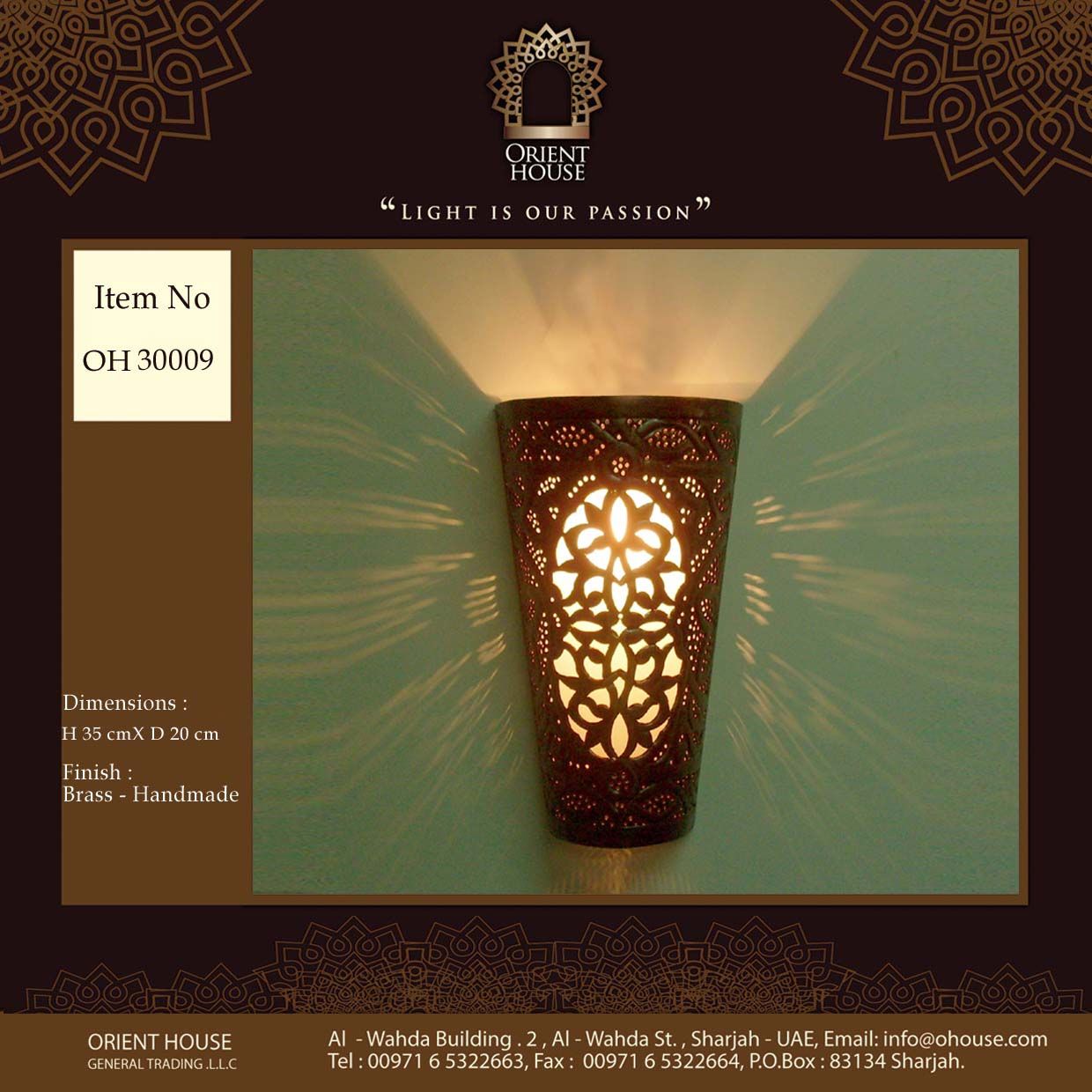 Oriental Wall Lights