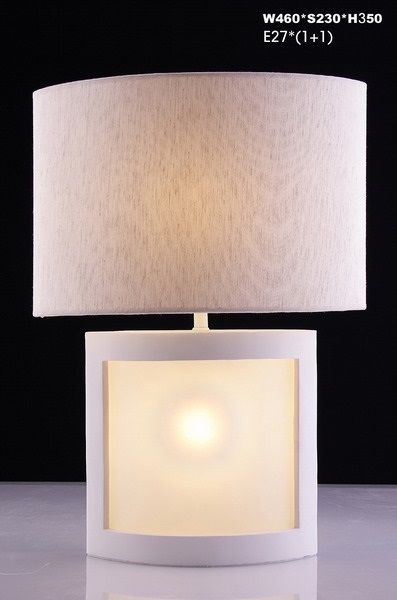 Plaster Table & Floor Lamps