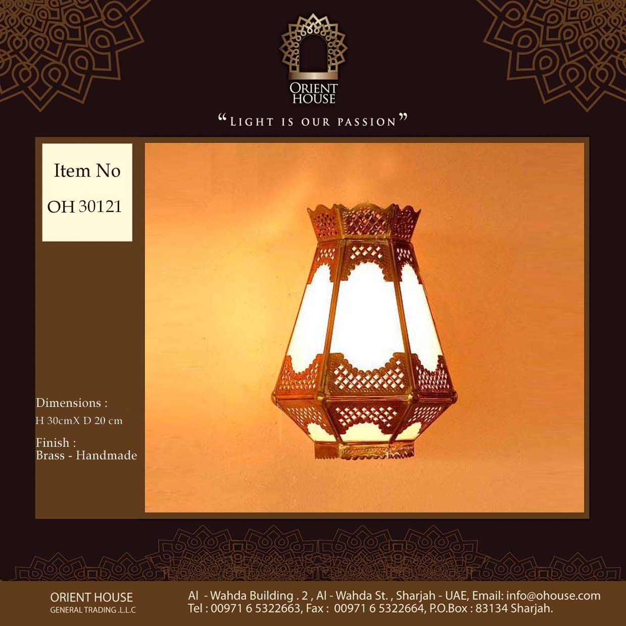 Oriental Wall Lights