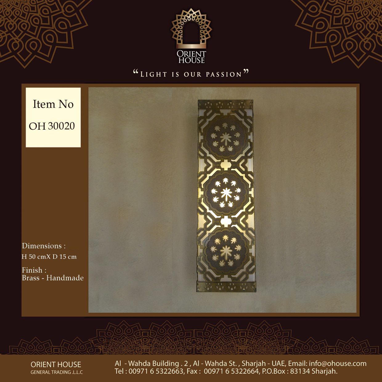 Oriental Wall Lights
