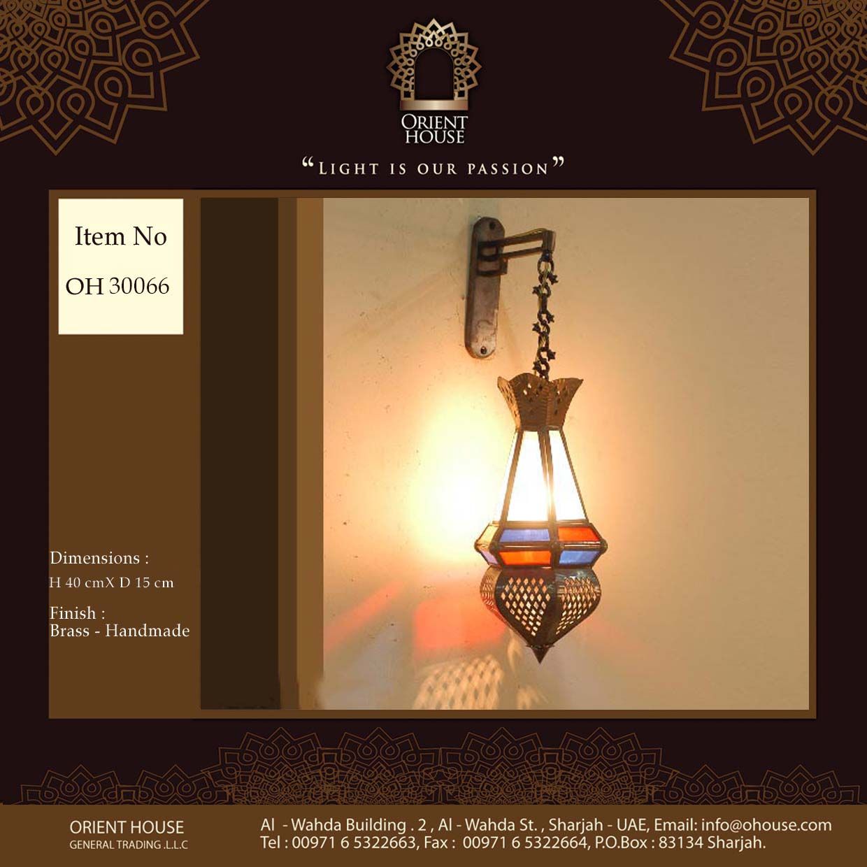 Oriental Wall Lights