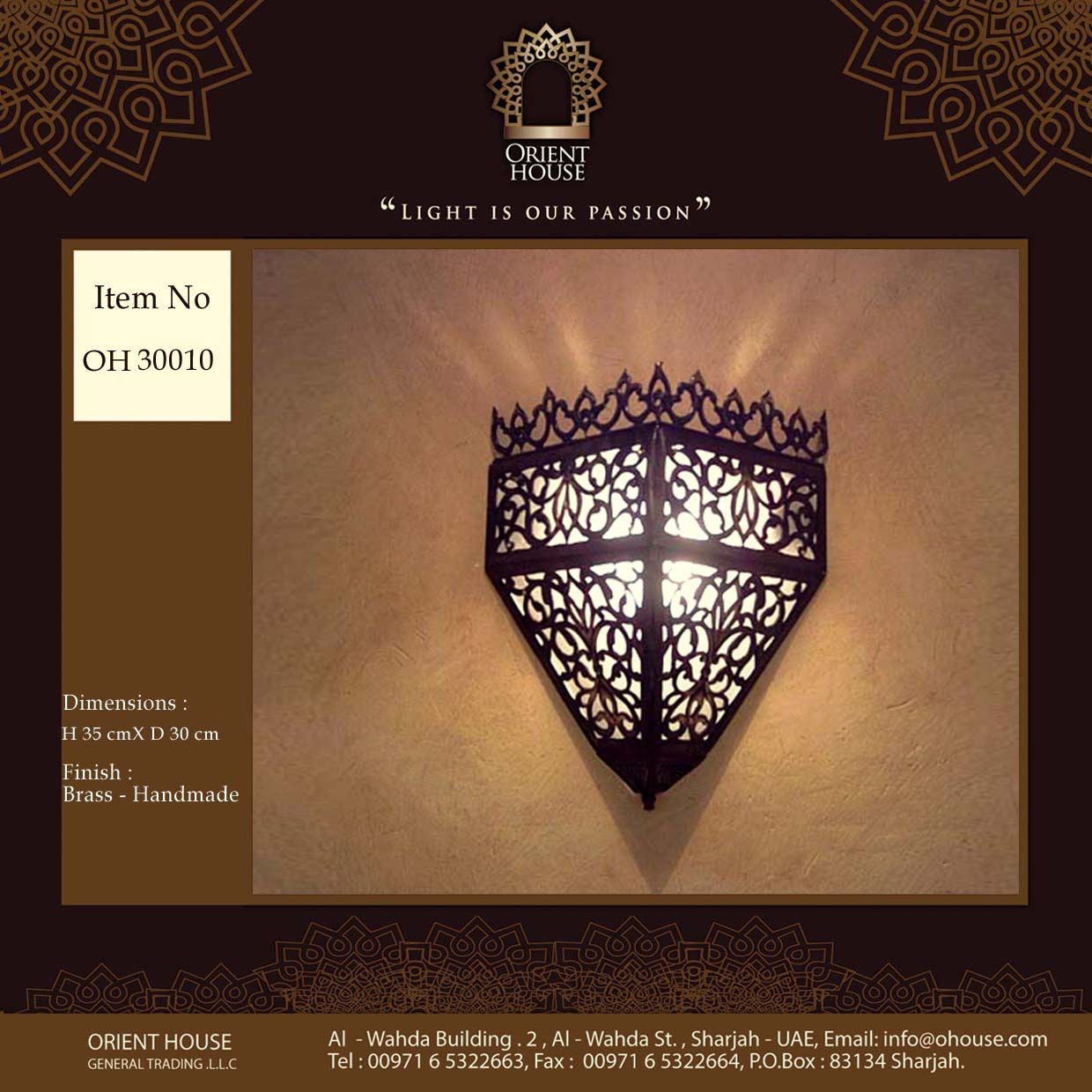 Oriental Wall Lights