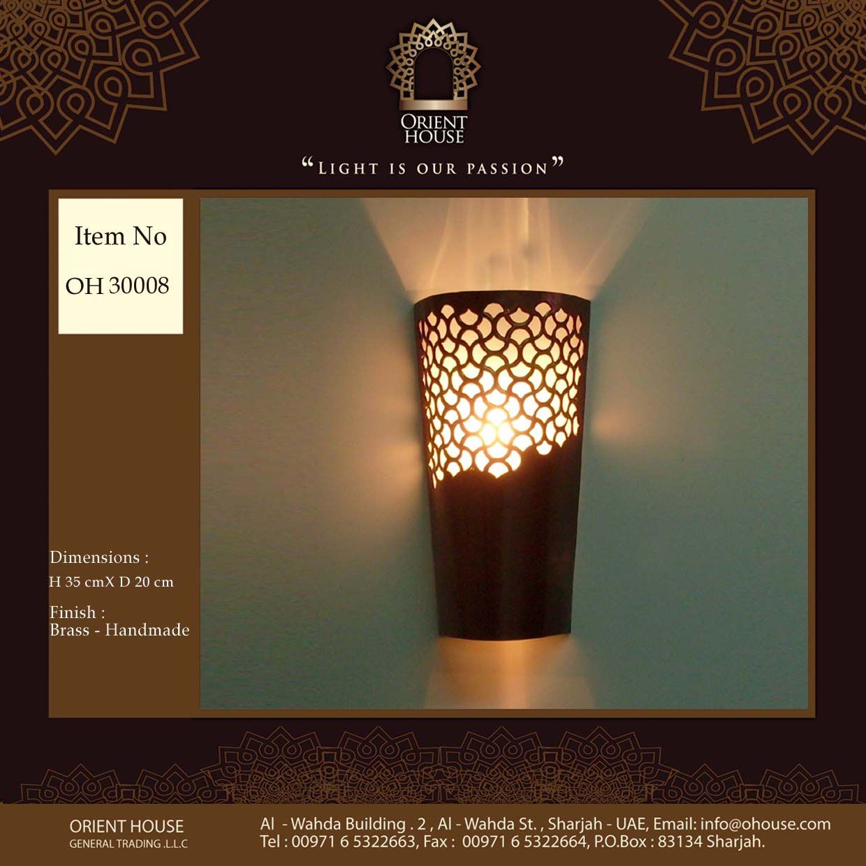 Oriental Wall Lights