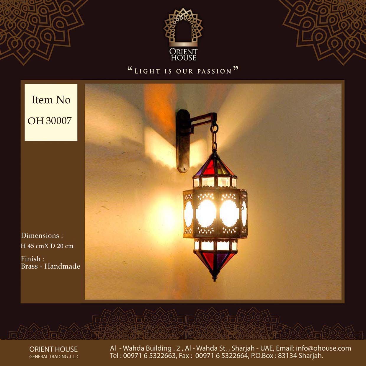 Oriental Wall Lights