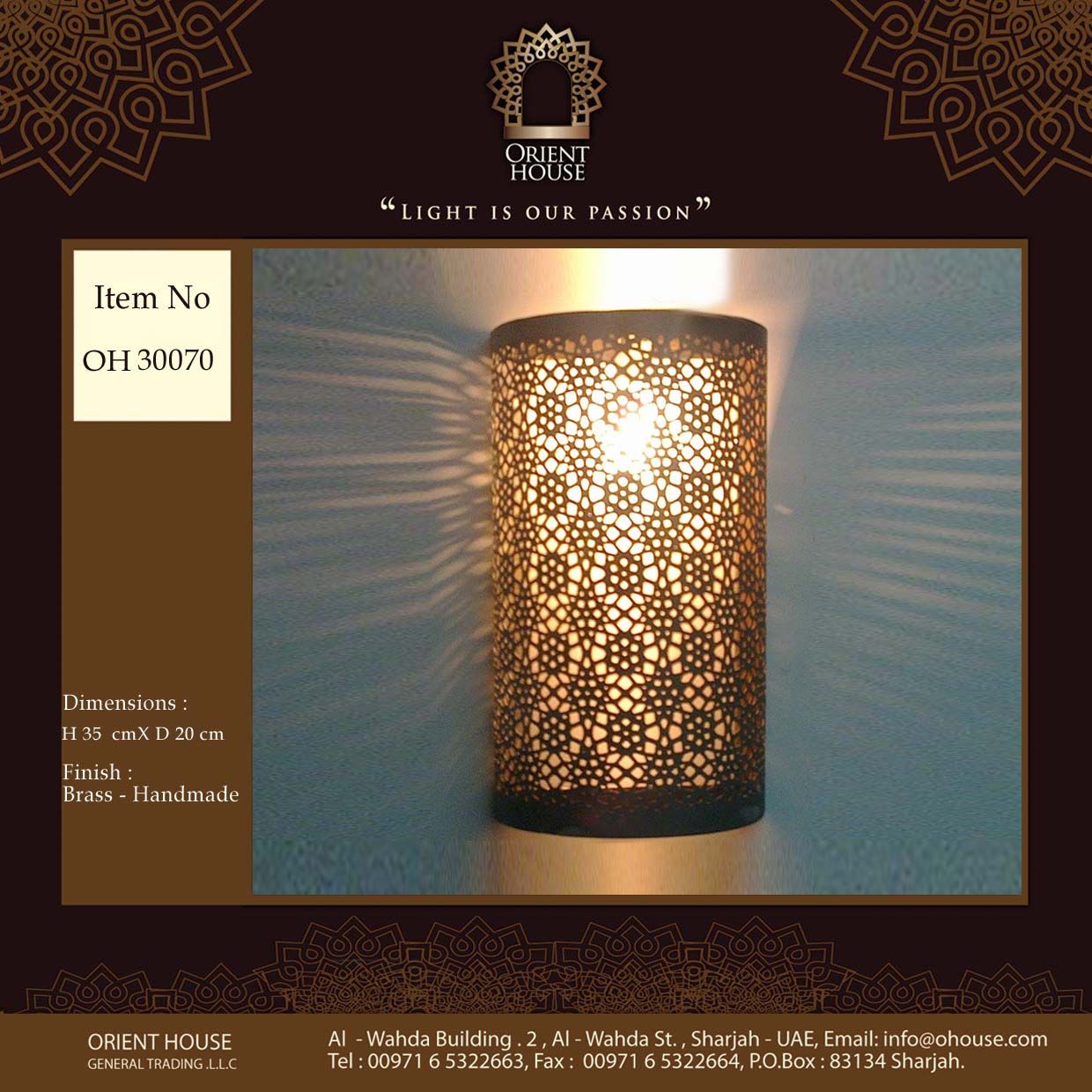 Oriental Wall Lights