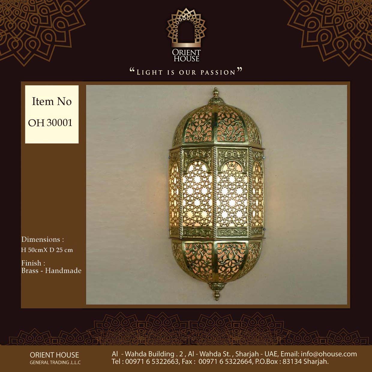 Oriental Wall Lights